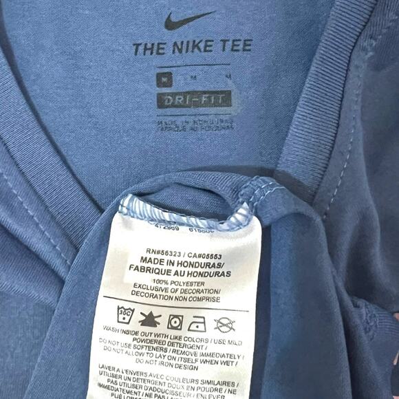 Nike MEDIUM Dry-Fit Warning Good Vibes Can Be Contagious Athletic Tank Top - Picture 6 of 11